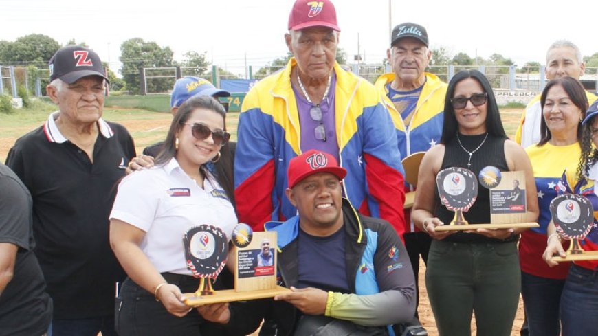 Cpbez abrió con nocaout softbol homenaje a las Glorias Deportivas