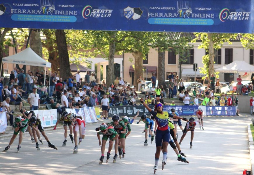 Patinadora venezolana Jessire Rivas sobrada en Europa