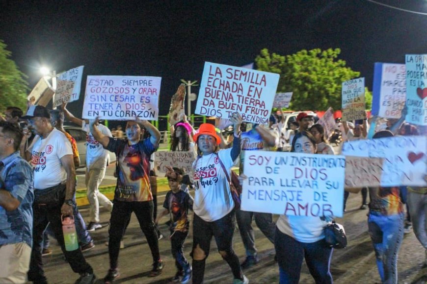 Maracaibo rugió con voces de fe y esperanza por la paz