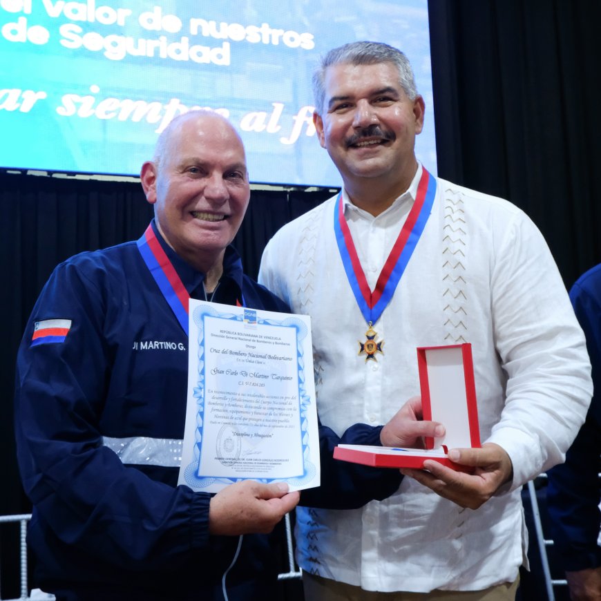 Di Martino dotó con alta tecnología a los Bomberos de Maracaibo 