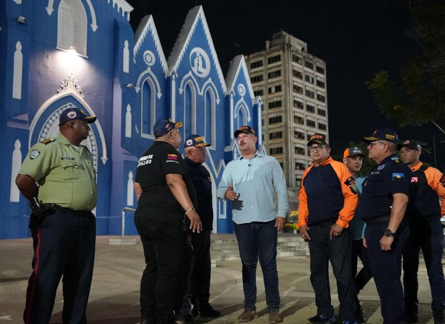 Gobernador Caldera evaluó daños: Activo sistema nacional de gestión de riesgos tras los sismos