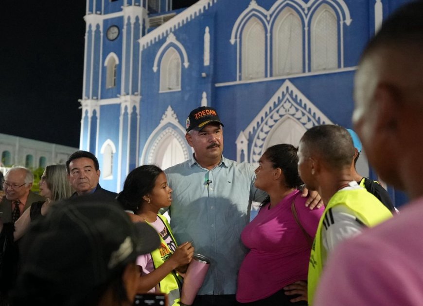 Gobernador Caldera evaluó daños: Activo sistema nacional de gestión de riesgos tras los sismos
