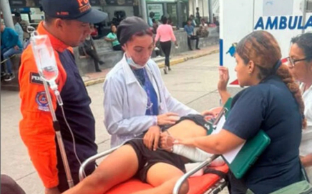 Le cayó un rayo y se salvó de milagro