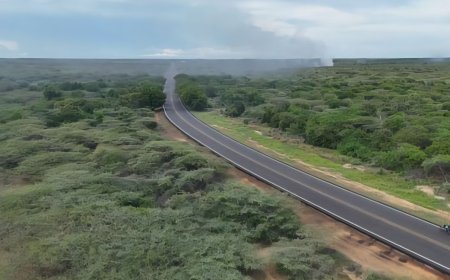Gobernador Luis Caldera entregó recuperados 6.2 km de la vía Paila Negra-La Tigra