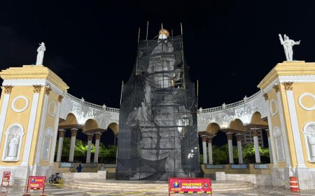 El Monumento a La Chinita renovado para la Bajada de la Virgen