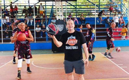 Róger Díaz encendió la mecha del baloncesto máster