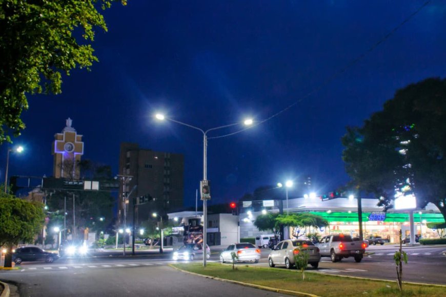 100 días de gestión,100 kilómetros de iluminación