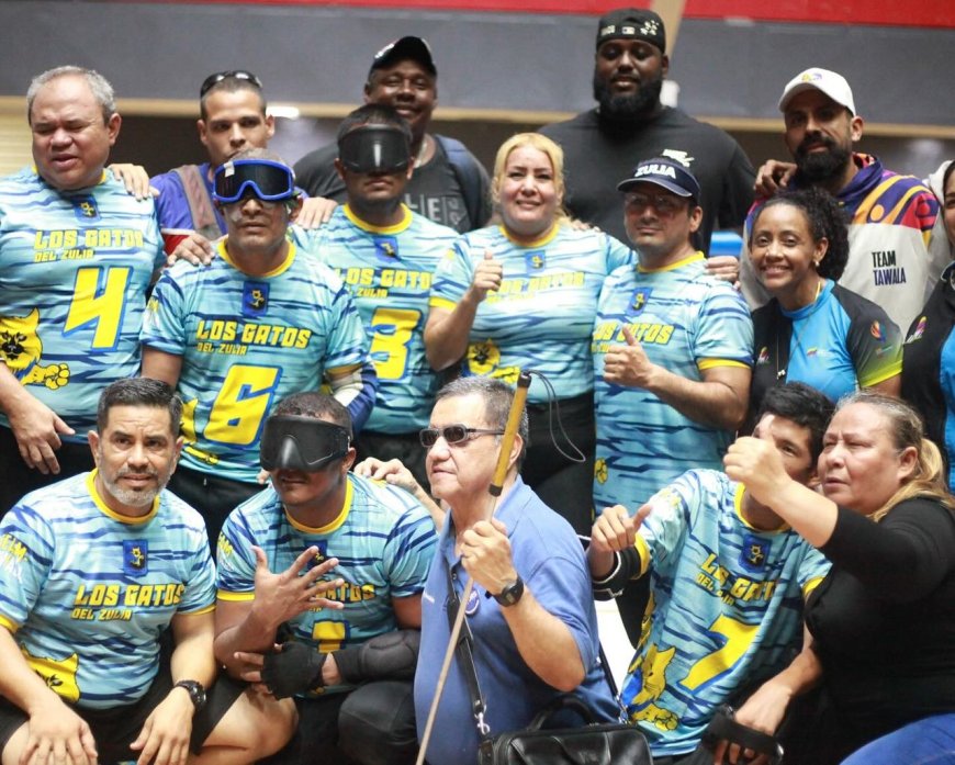 Zulia es quien manda en el Goalball Nacional