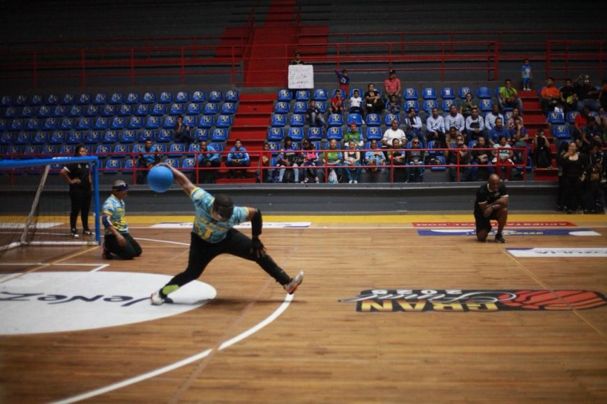 Zulia es quien manda en el Goalball Nacional