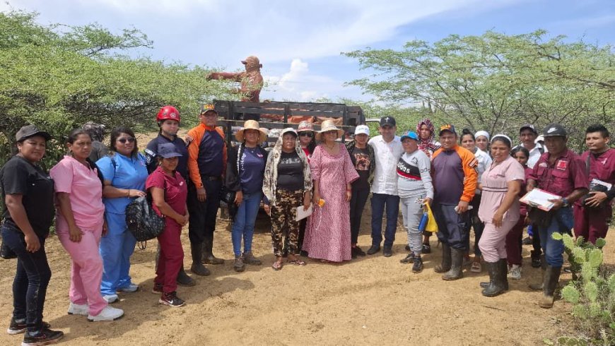 Gobierno Bolivariano reafirma compromiso con familias wayuu afectadas por el río Paraguaipoa