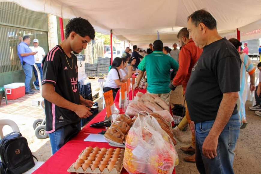 El mercado popular de Di Martino estará este miércoles frente a la Alcaldía