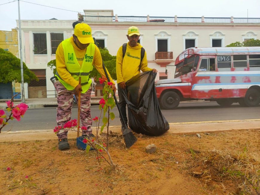 MARACAIBO: Alcaldía da Mantenimiento Vial y Demarcación en el casco central