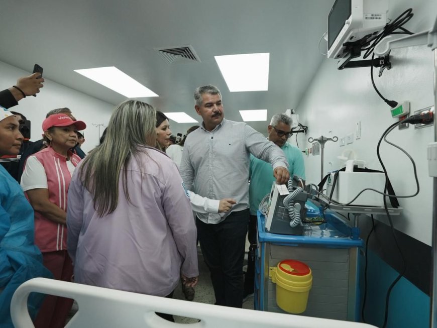 Gobierno Bolivariano rehabilitó y dotó áreas clave del Hospital Universitario