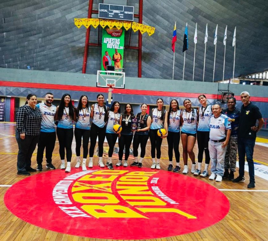 Zulia sube al podio en Nacional U19 Femenino de Voleibol