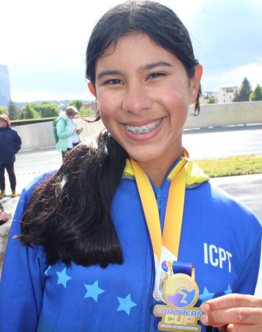 Patinadora venezolana Jessire Rivas ganó su octavo título en Europa