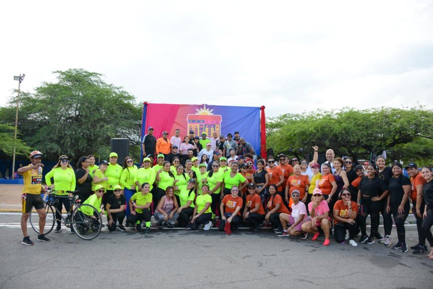 Crioterapia y respiración consciente en la Ciclovía 