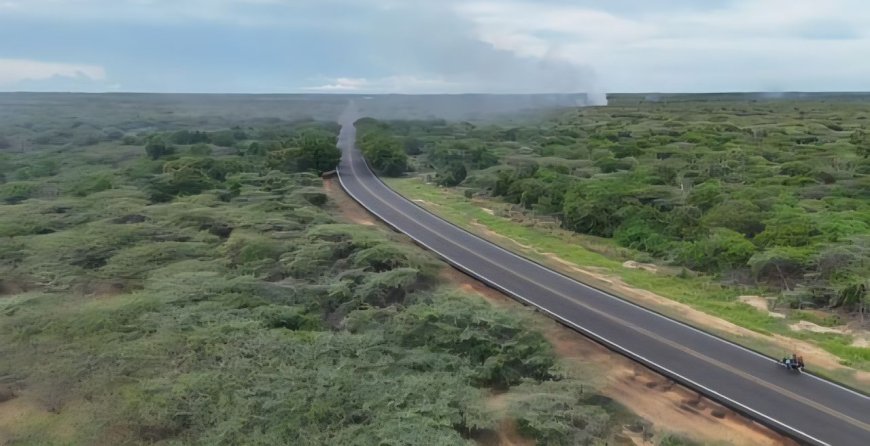 Gobernador Luis Caldera entregó recuperados 6.2 km de la vía Paila Negra-La Tigra
