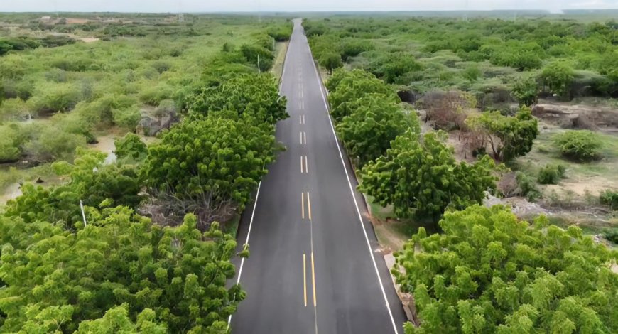 Gobernador Luis Caldera entregó recuperados 6.2 km de la vía Paila Negra-La Tigra