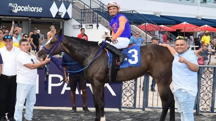 Trainner venezolano Eduardo Luces ganó su primera carrera en USA