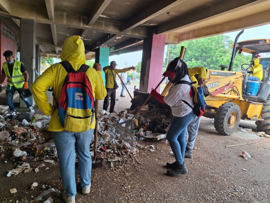 MARACAIBO: Alcaldía limpió la antigua sede de la Casa del Deporte