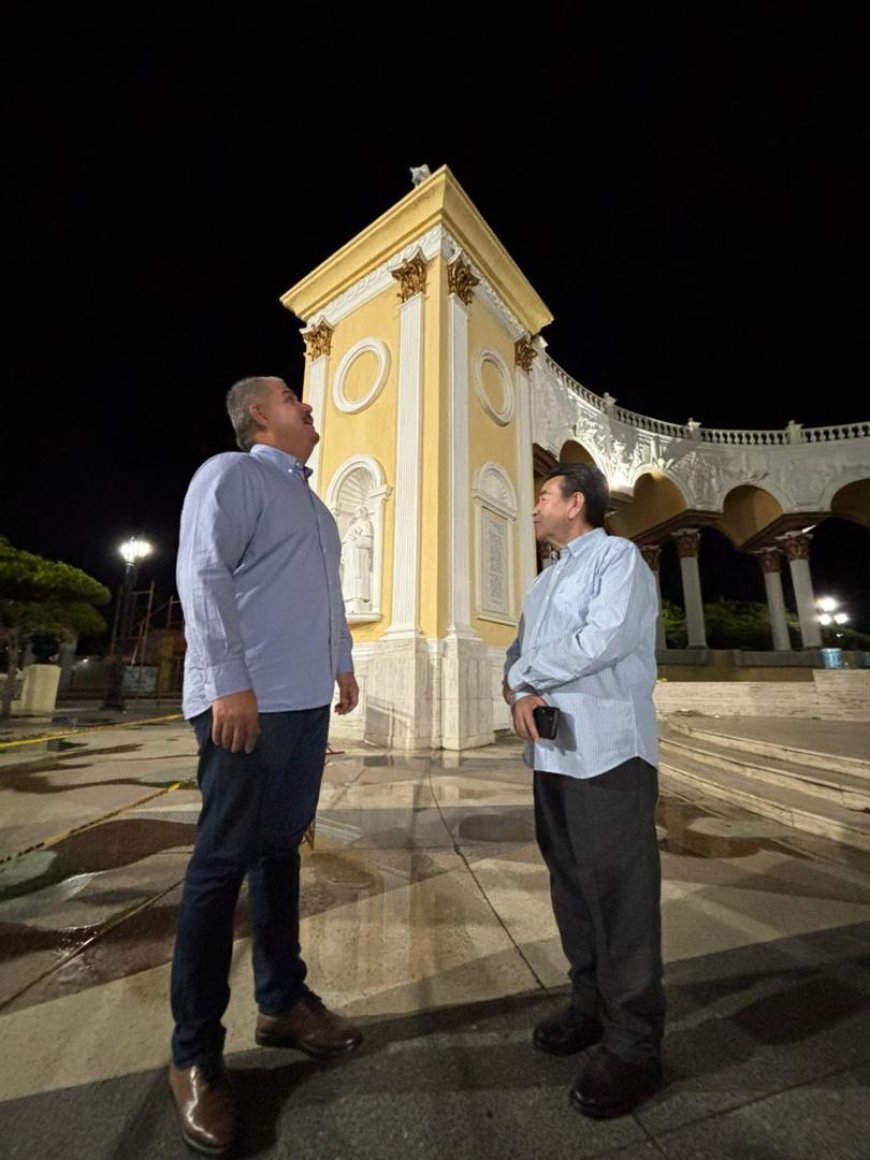 El Monumento a La Chinita renovado para la Bajada de la Virgen