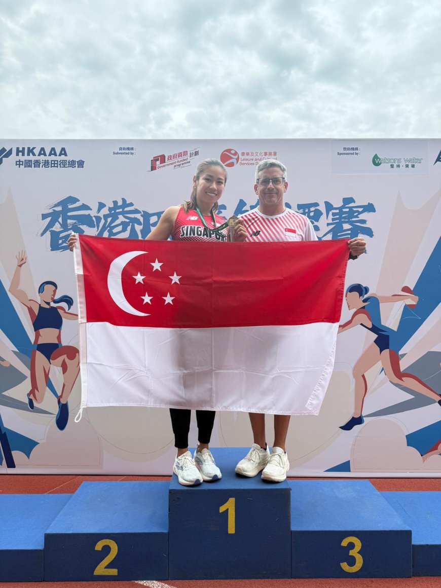 Caraqueño Ricky Diez cierra exitoso ciclo en Singapur