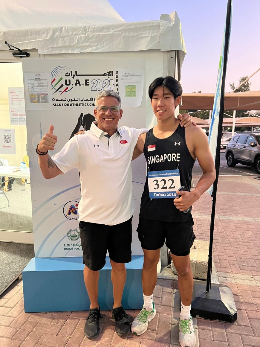 Caraqueño Ricky Diez cierra exitoso ciclo en Singapur