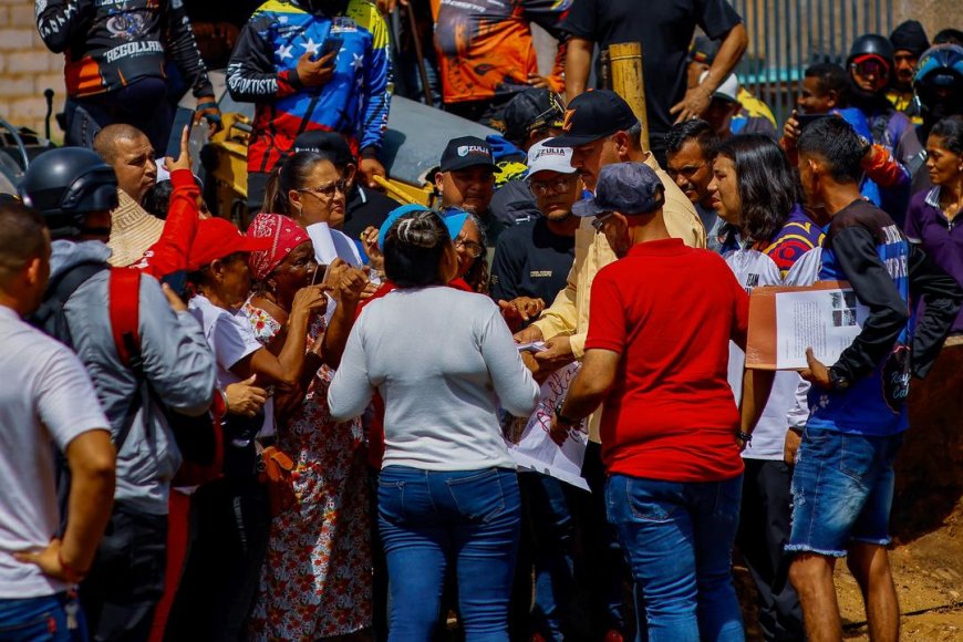 Barrio Calendario agradece al Gobernador Caldera sustitución de colector