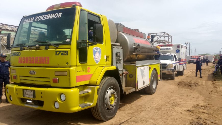 Gobernador Caldera: Equipos bomberiles de PDVSA y Mara controlan incendio en el Campo Palmarejo 
