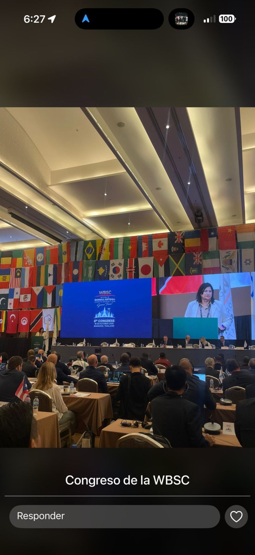 Venezolana Aracelis León presidenta del beisbol (WBSC) para América