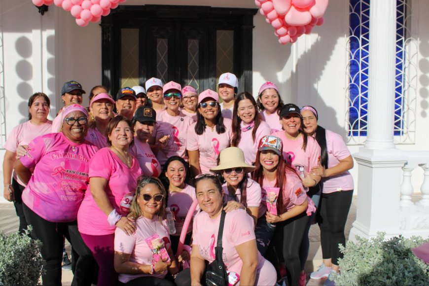 Maracaibo se vistio de rosa en la  25° Caminata por la Vida de FAMAC
