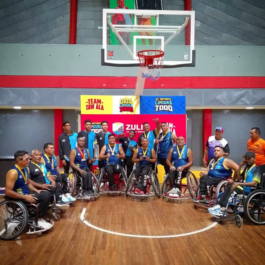 Zulia campeón del Super 4 de Baloncesto sobre Sillas de Rueda