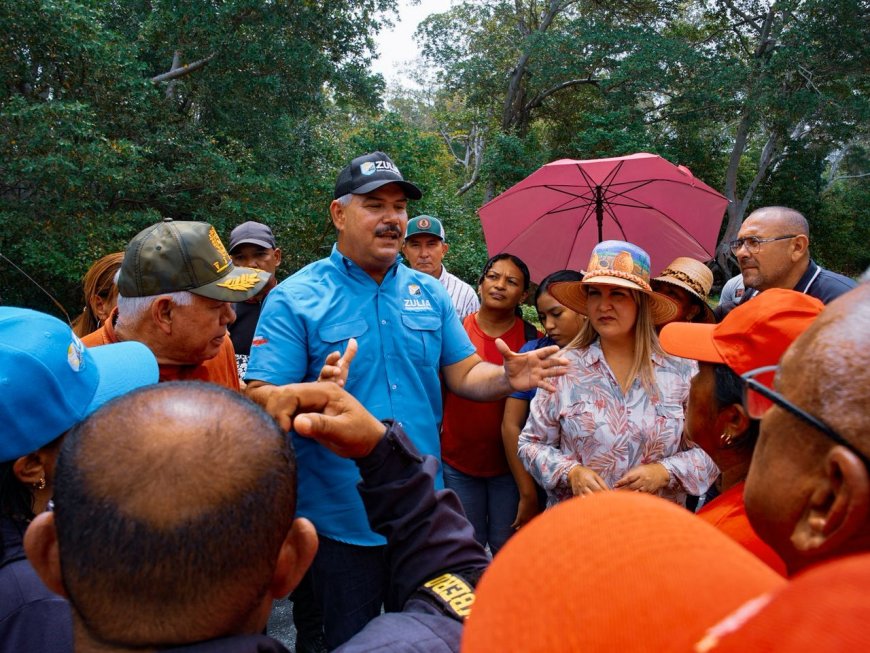 Gobernador Caldera le mete el pecho y recupera vía La Tigra-La Comparsita de Mara