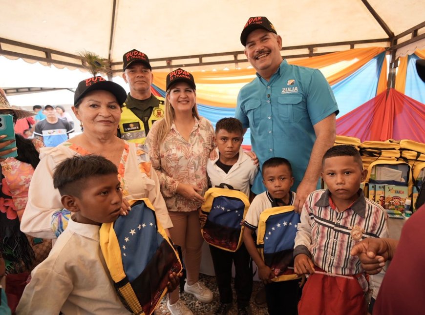 Escolares de la Alta Guajira estrenan EBN El Taparo, otra obra del Gobierno Bolivariano