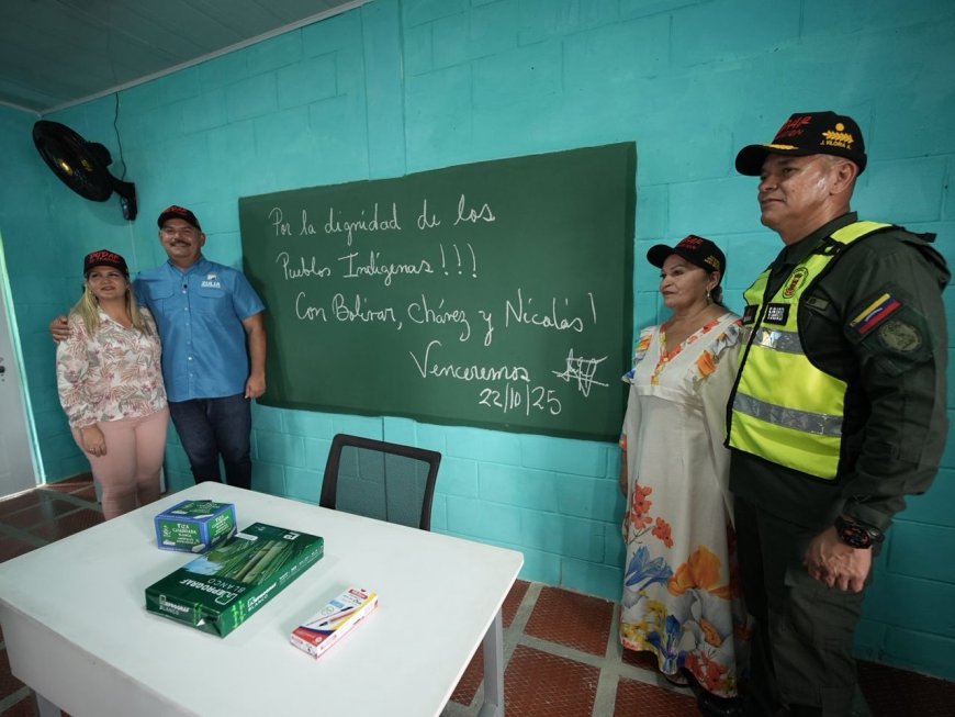 Escolares de la Alta Guajira estrenan EBN El Taparo, otra obra del Gobierno Bolivariano