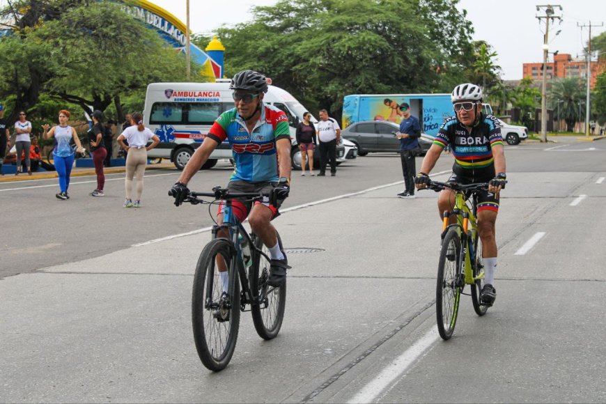Los marabinos cada vez más enamorados de la ciclovía