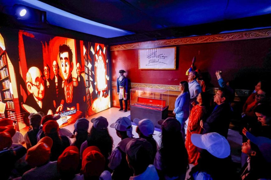 La Expo Simón De Niño a Libertador, la vida del padre Bolívar como referente