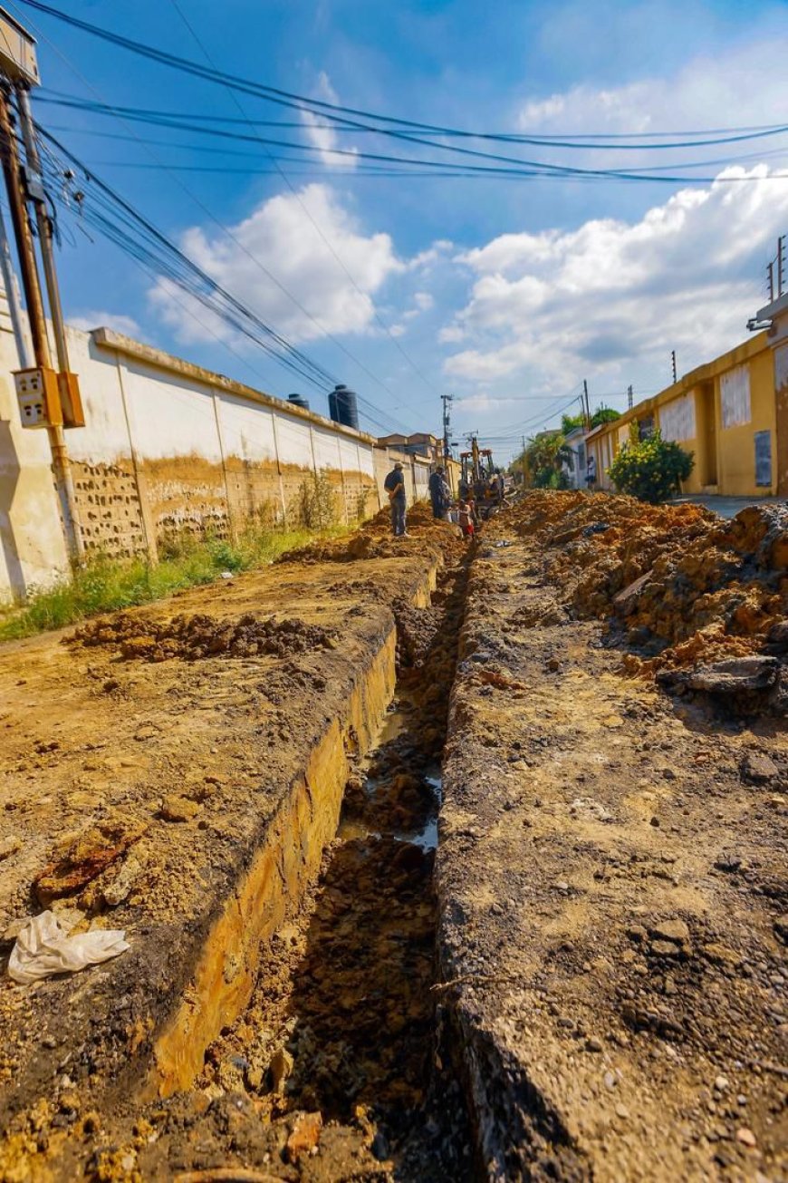 El pueblo protagoniza obra que beneficia a más de 2.000 habitantes de Raúl Leoni