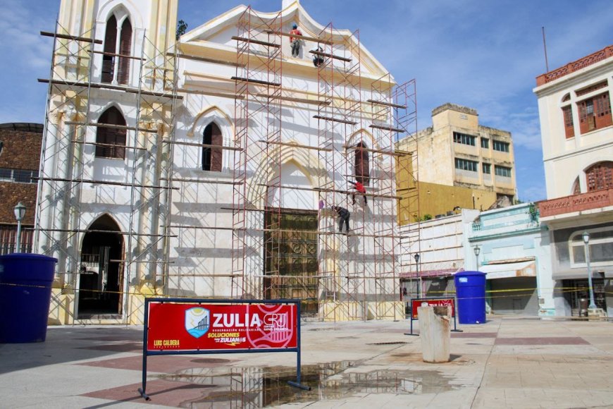 MARACAIBO: Gobierno de Luis Caldera rehabilita templos religiosos del casco histórico