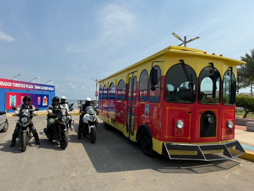 Tranvía recibió a diplomáticos de 12 países y los llevó a recorrer Maracaibo