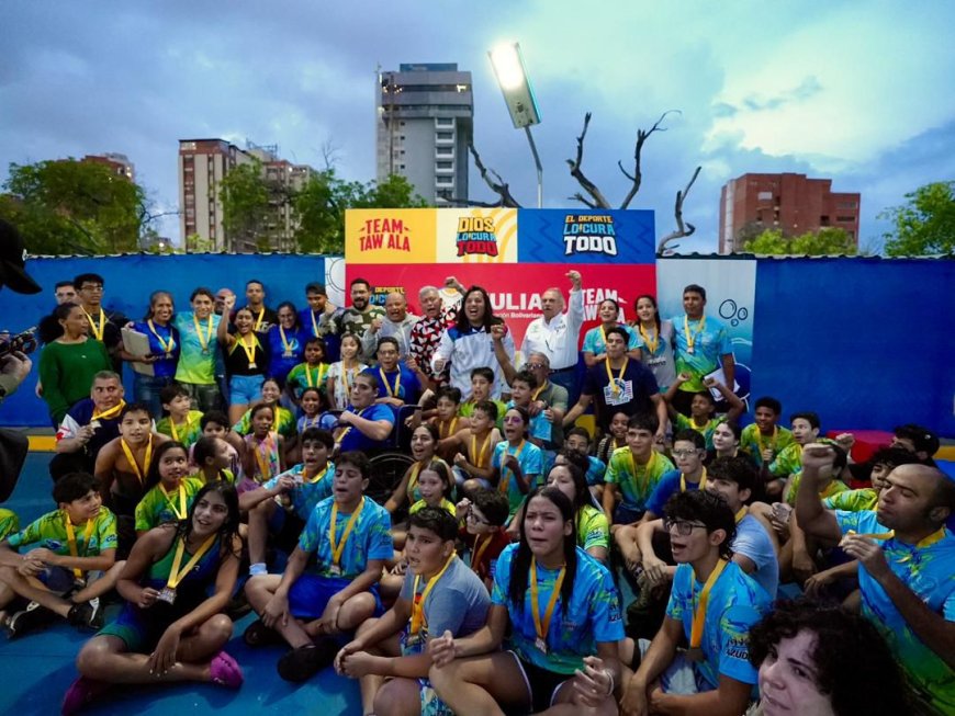 Chequeo Interno "Por la Paz" reunió a nadadores rumbo a los Juegos Comunales 2025