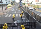 MARACAIBO: Alcaldía activó operativos de limpieza permanente en la feria.