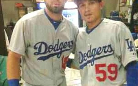 A propósito del noveno título, hace 10 años debutaron dos barineses con los Dodgers 