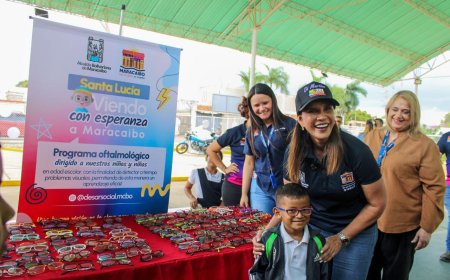 Otros 75 niños felices atendidos por el programa oftalmológico “Santa Lucía" de la Alcaldía