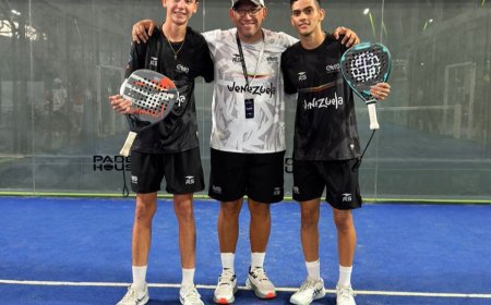 PANAMERICANO DE PADEL: Dupla venezolana a semifinales