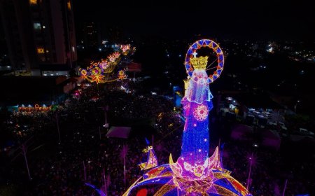 Luis Caldera y Di Martino caminaron junto a un pueblo feliz encendido de Bellavista
