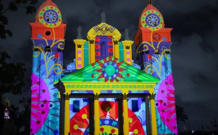 DRONES Y GAITERITOS: En un homnaje lleno de santidad, el pueblo disfrutó el esplendor del cielo marabino