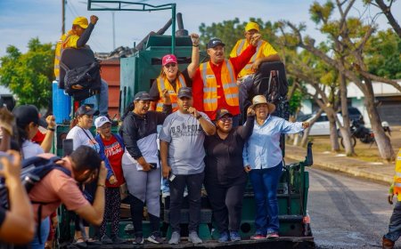 Plan Integral Soluciones para los Zulianos llegó a Santa Rita con 4.000 toneladas de asfalto