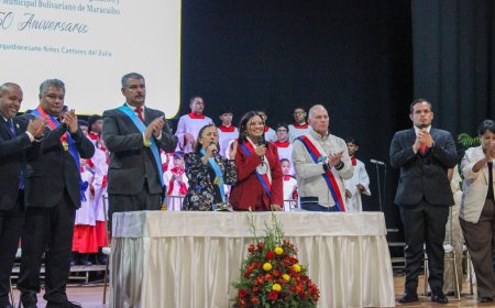 “Un legado educativo-cultural”: alcalde Di Martino en los 50 años de Niños Cantores del Zulia