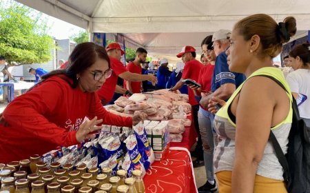 Luis Caldera inició Plan Nacional de Ofensiva Alimentaria: Más de 500.000 beneficiados
